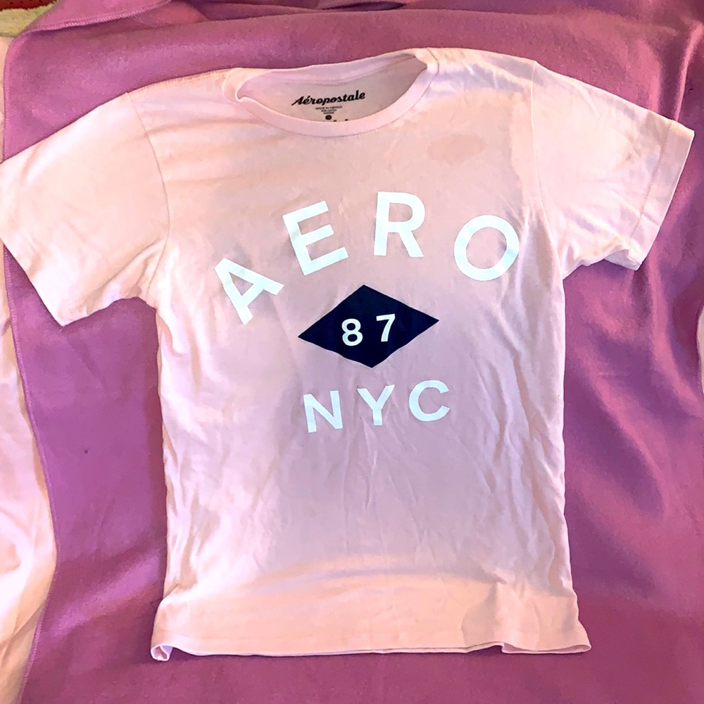Light Pink Aeropostale Oversized T Shirt